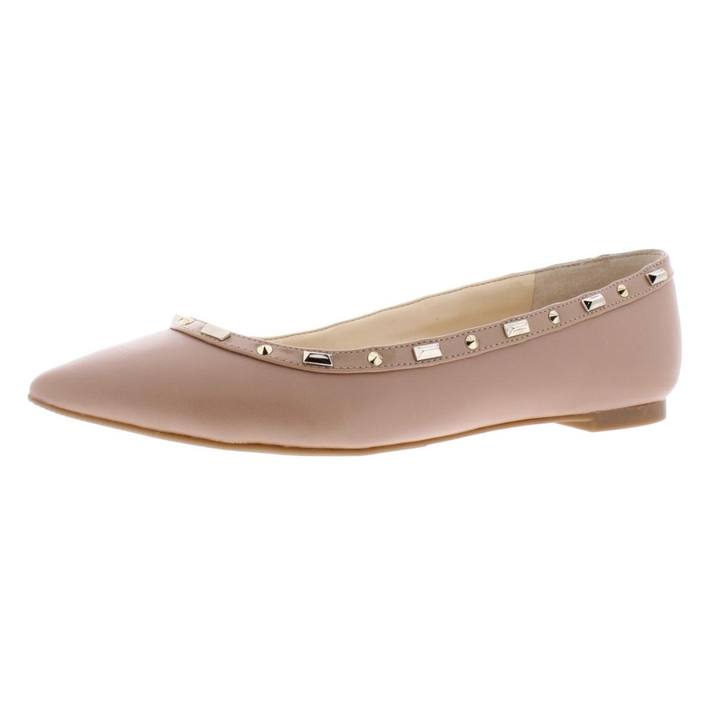 INC International Concepts Blush Studded Flats.
